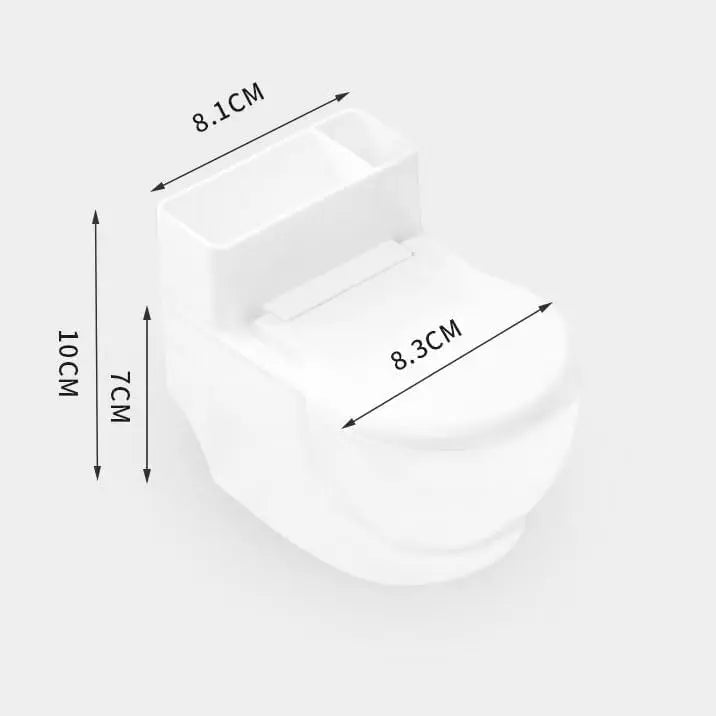 Pet Water Dispenser - Toilet-Shaped Gravity Fountain for Cats and Small Dogs