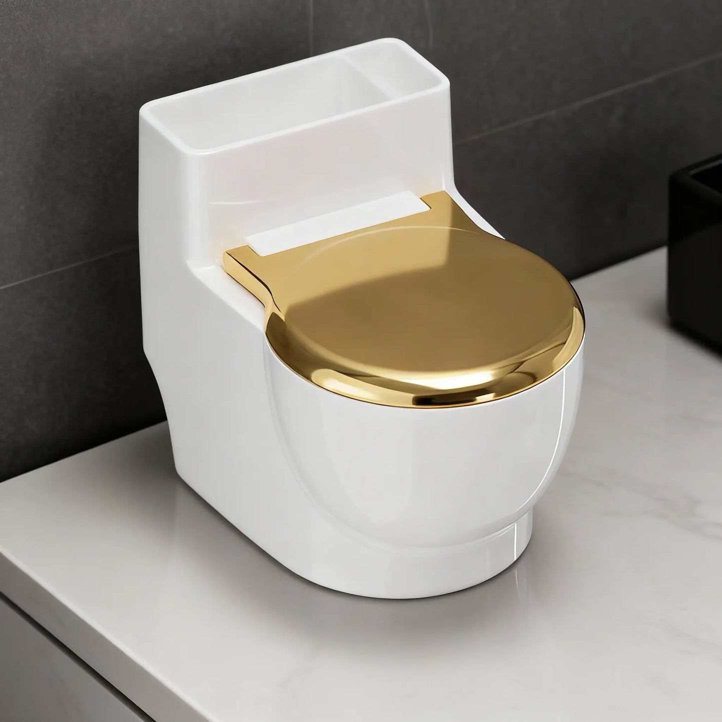 Pet Water Dispenser - Toilet-Shaped Gravity Fountain for Cats and Small Dogs