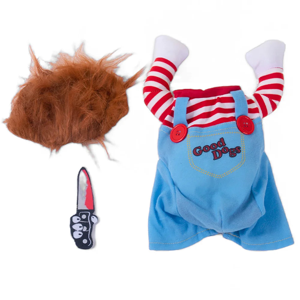 "Chucky's Back" Premium Pet Cosplay Outfit