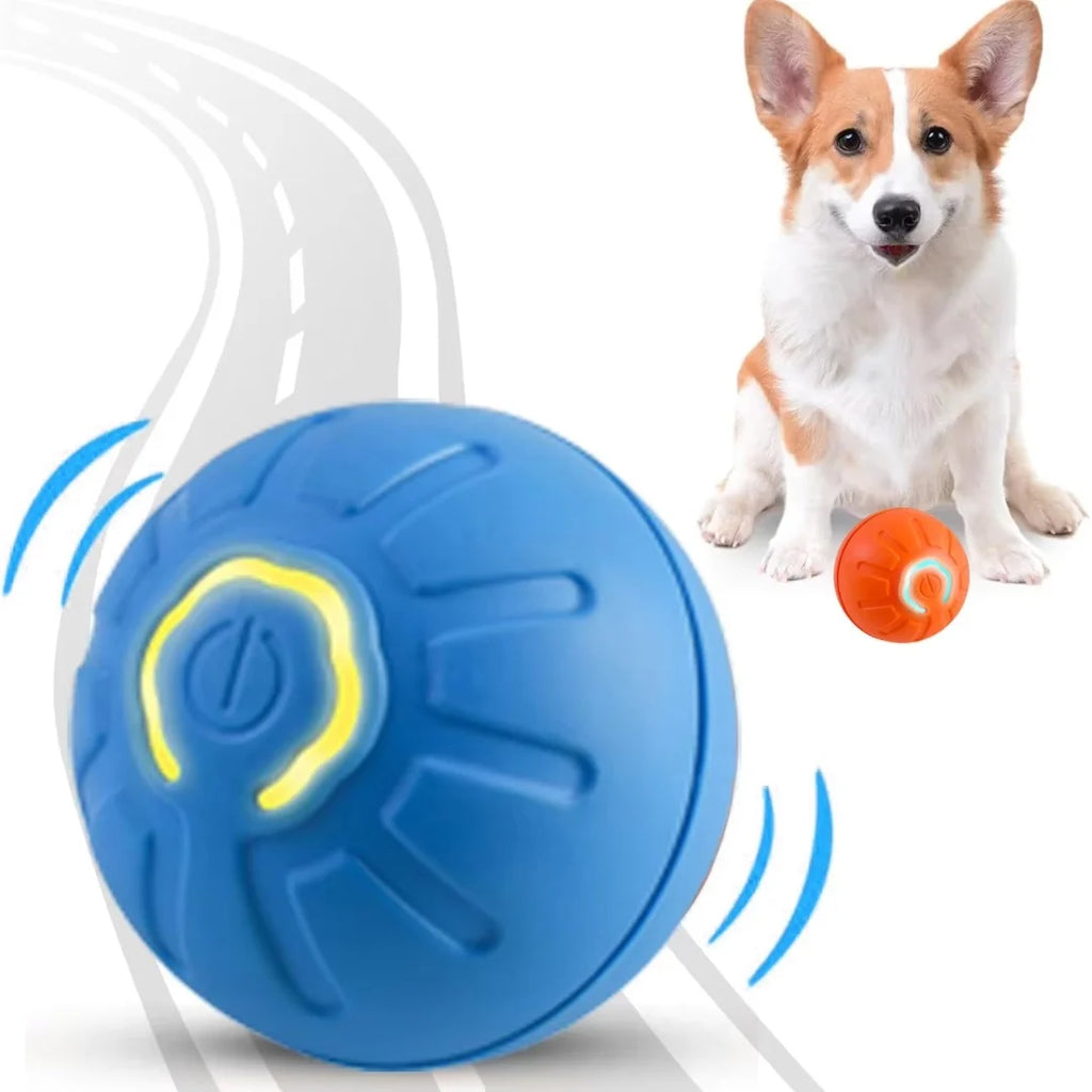 Gravity-Activated Smart Bouncing Ball for Pets