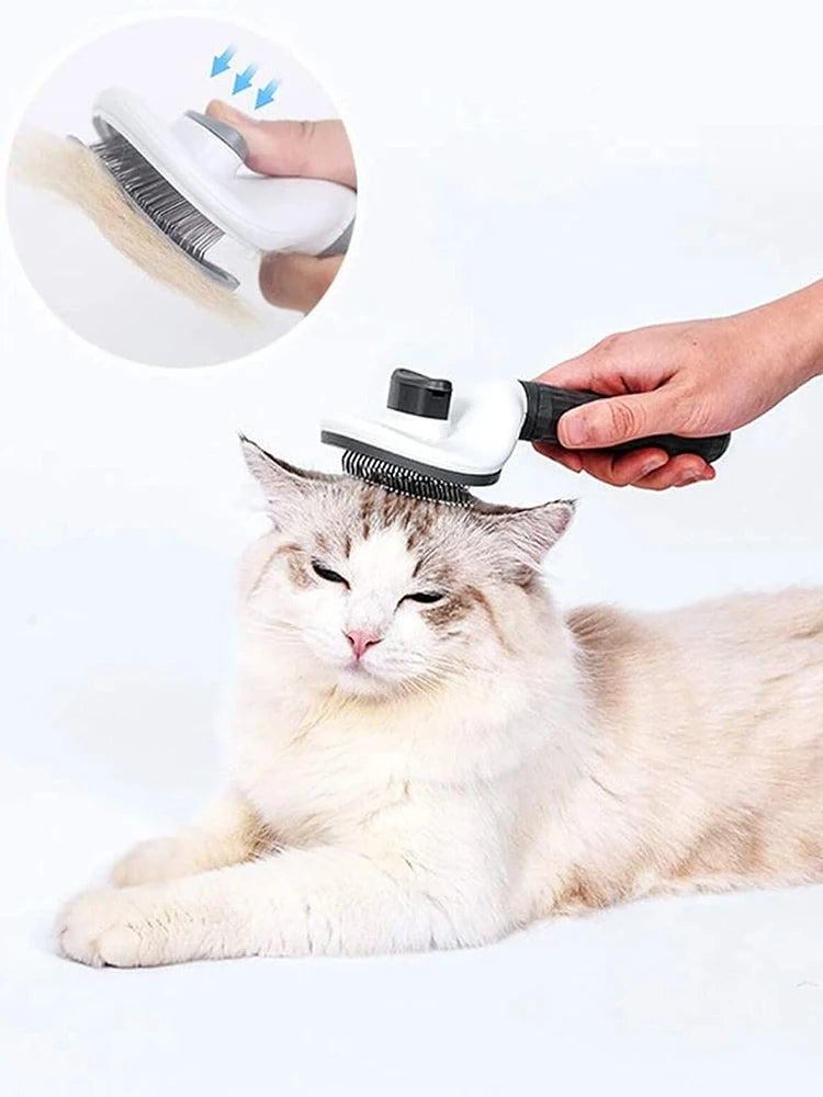 GlowGroom - Effortless Pet Hair Shedding Slicker