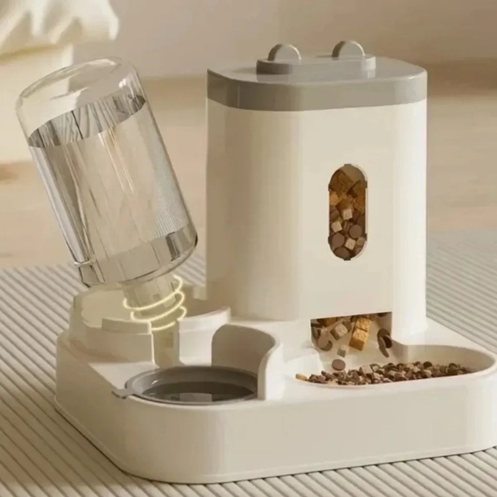 OmniFeed - 2-in-1 Automatic Pet Feeder & Waterer Station