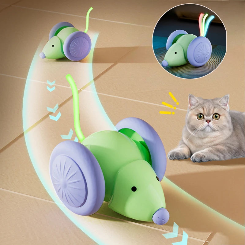 MouseCar - Intelligent Self-Driving Pet Teaser