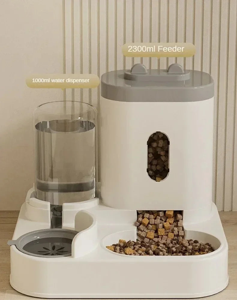 OmniFeed - 2-in-1 Automatic Pet Feeder & Waterer Station