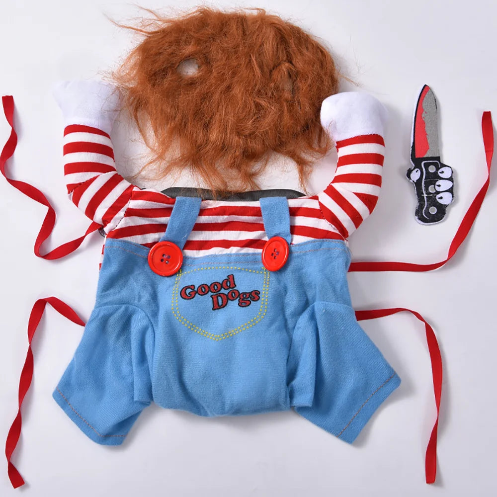 "Chucky's Back" Premium Pet Cosplay Outfit