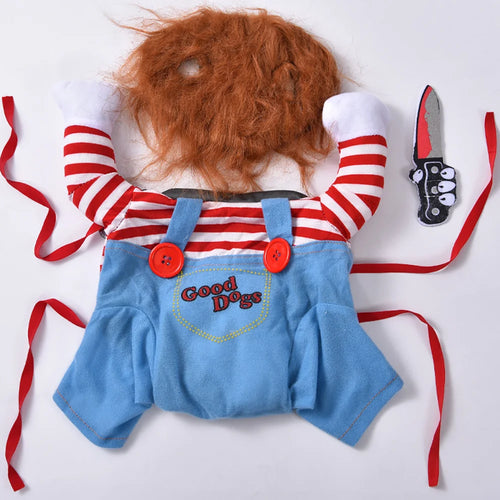"Chucky's Back" Premium Pet Cosplay Outfit