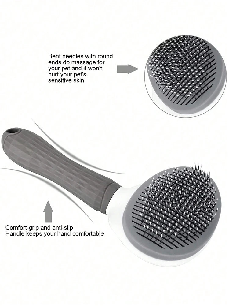 GlowGroom - Effortless Pet Hair Shedding Slicker