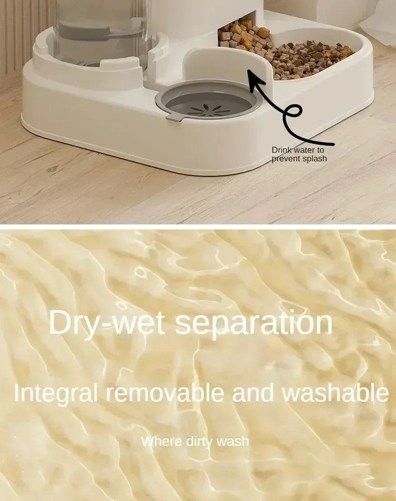 OmniFeed - 2-in-1 Automatic Pet Feeder & Waterer Station