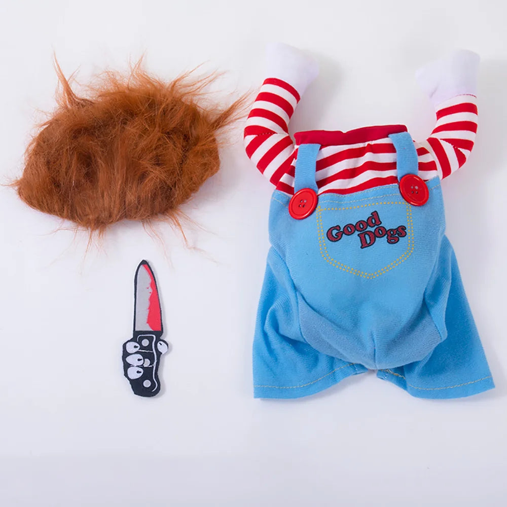 "Chucky's Back" Premium Pet Cosplay Outfit