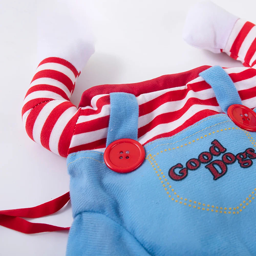 "Chucky's Back" Premium Pet Cosplay Outfit