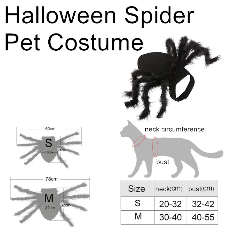 The Giant Creepy Spider - Funny Pet Cosplay Costume