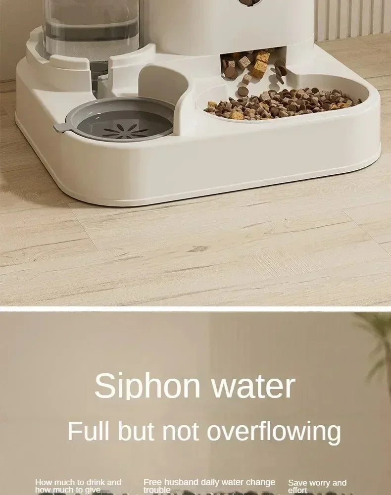 OmniFeed - 2-in-1 Automatic Pet Feeder & Waterer Station