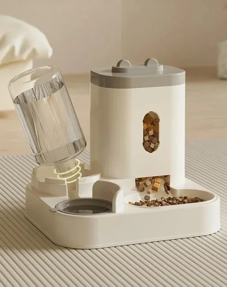 OmniFeed - 2-in-1 Automatic Pet Feeder & Waterer Station