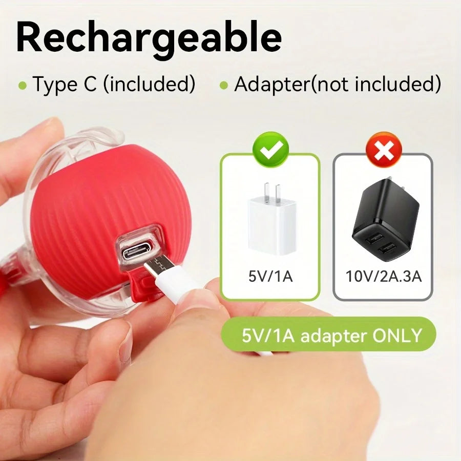 WiggleWag - Smart Interactive Pet Ball with Tail