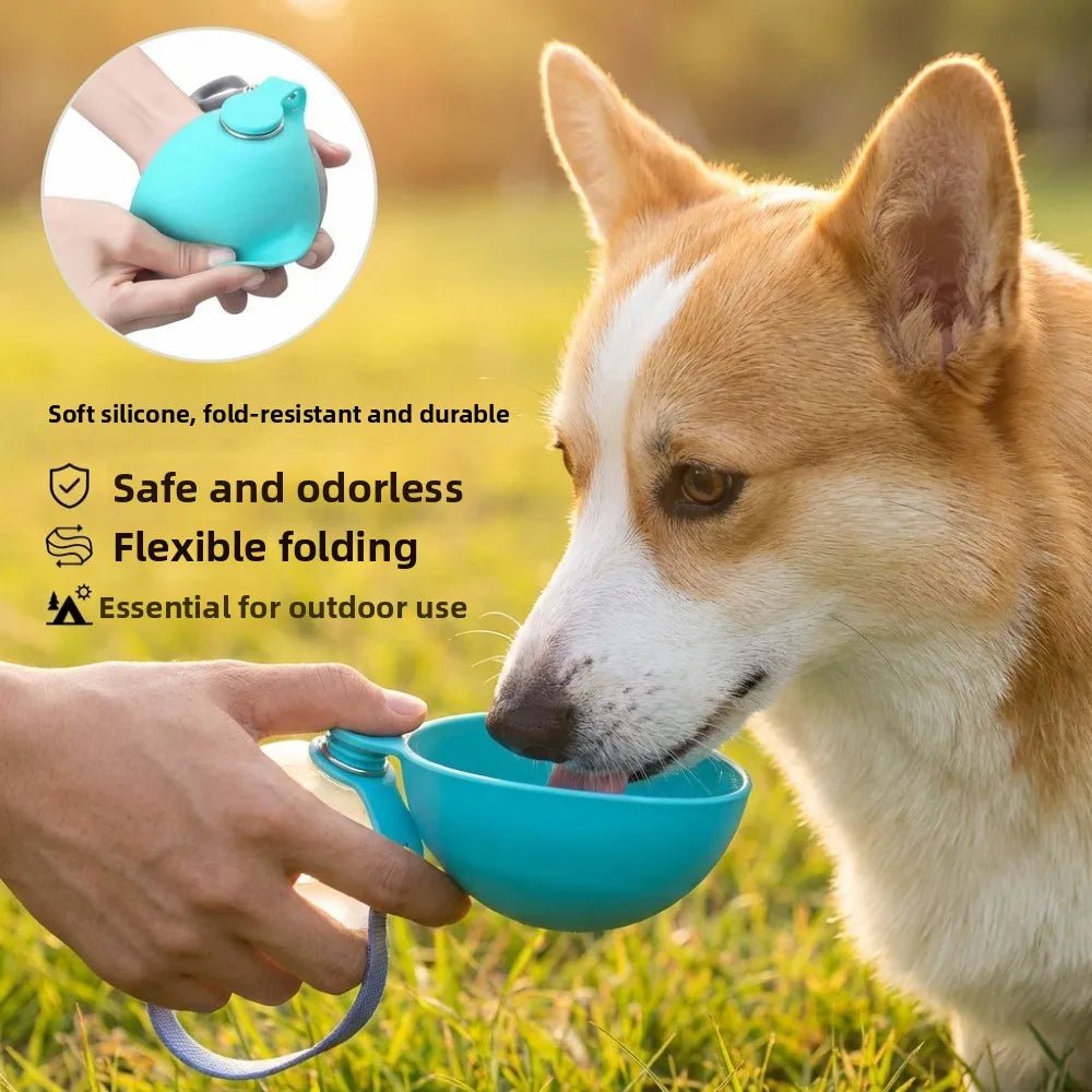 HydroRover - 2-in-1 Portable Leak-Proof Pet Travel Bottle