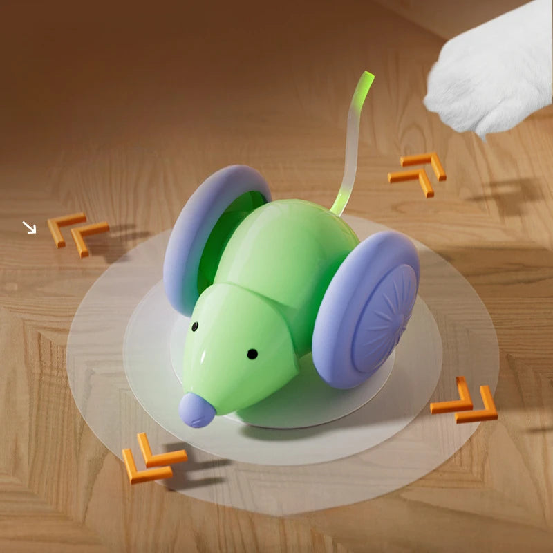 MouseCar - Intelligent Self-Driving Pet Teaser