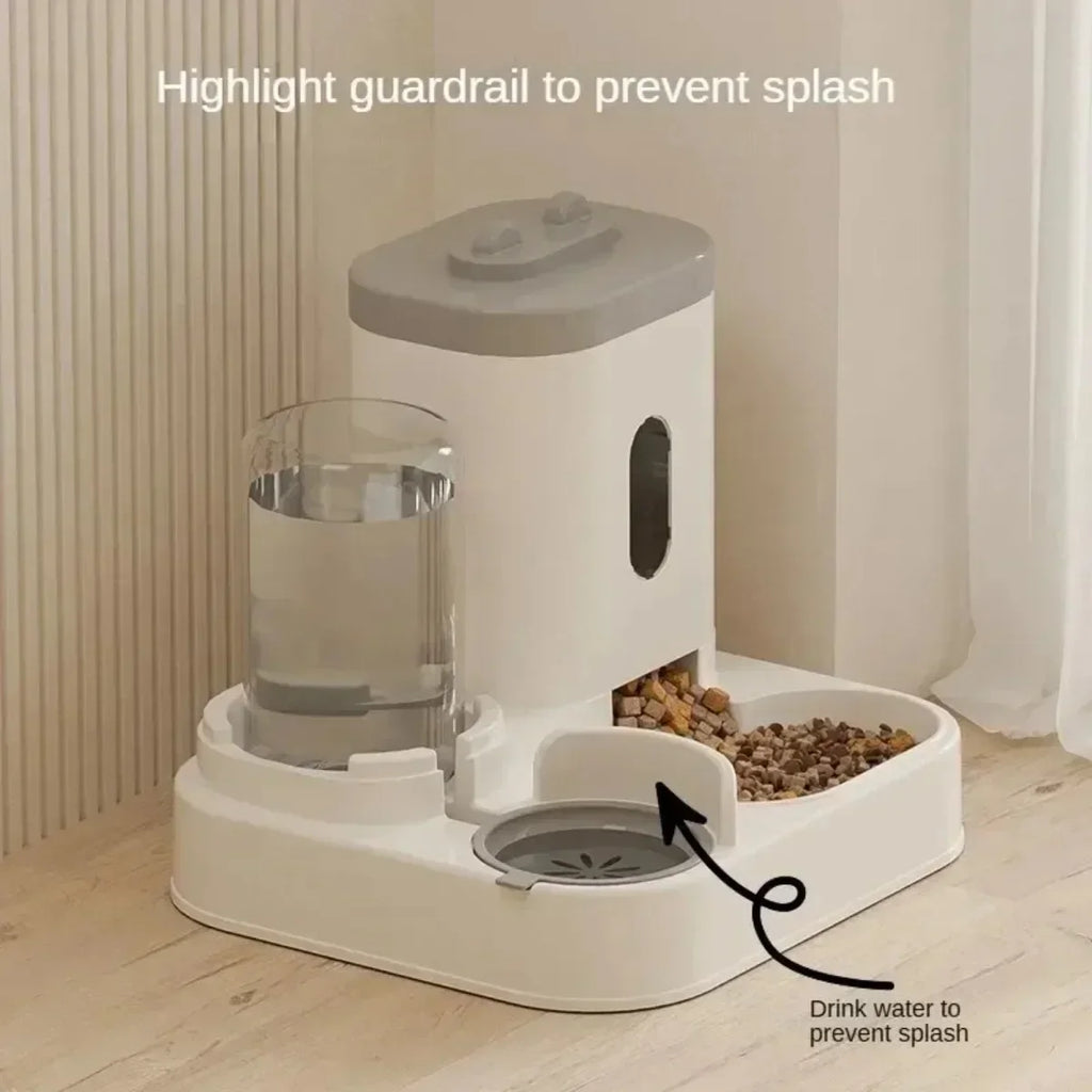 OmniFeed - 2-in-1 Automatic Pet Feeder & Waterer Station