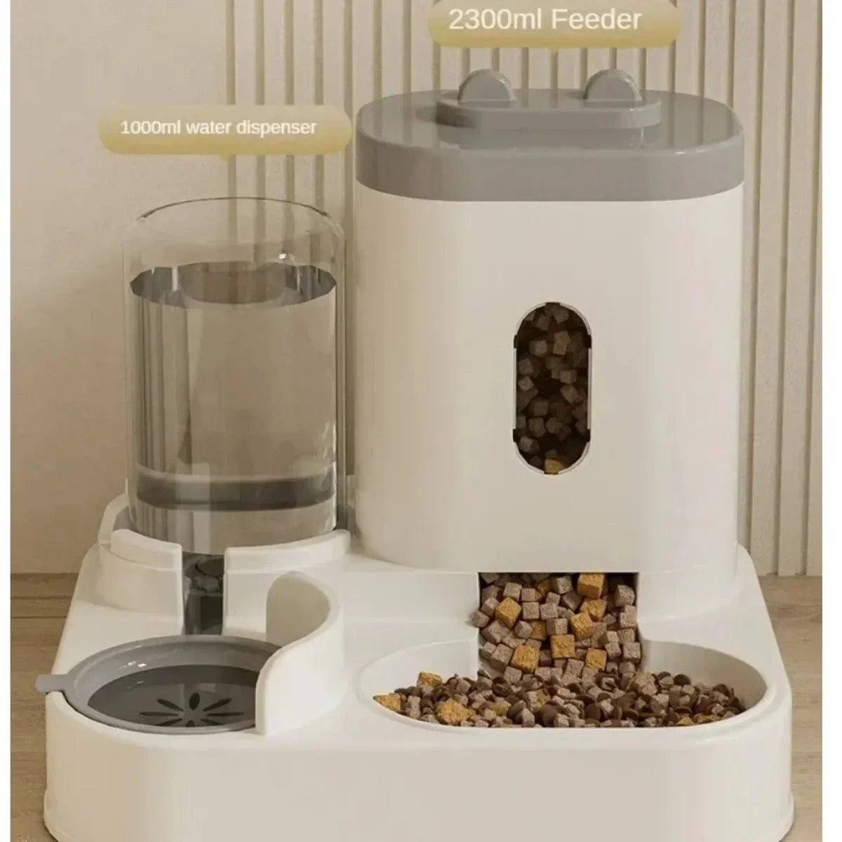 OmniFeed - 2-in-1 Automatic Pet Feeder & Waterer Station