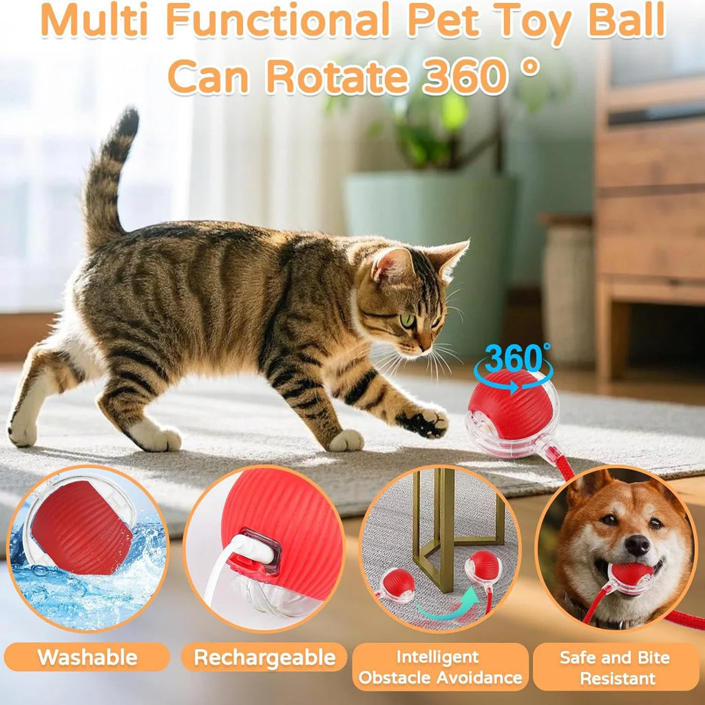 WiggleWag - Smart Interactive Pet Ball with Tail